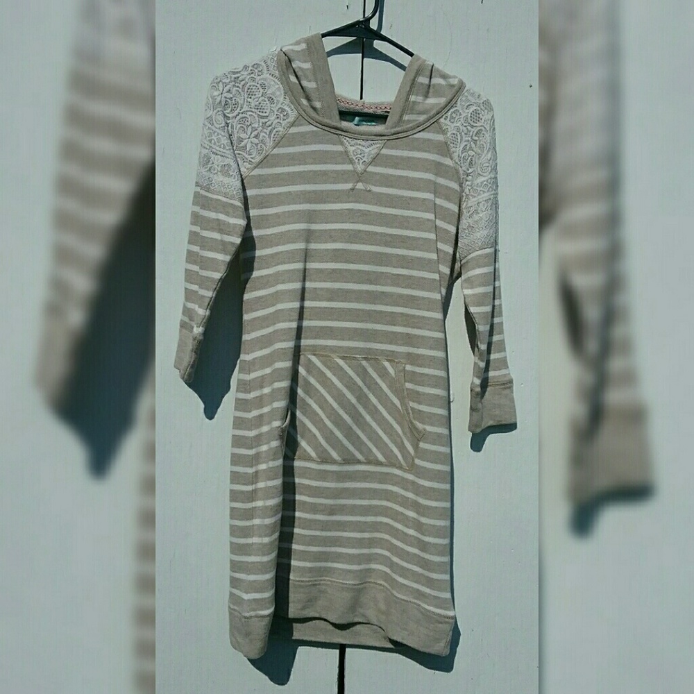 Maurice's sweater dress with hoodie